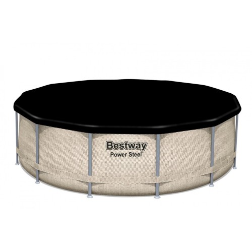 Bazén rámový s Baldachýnom Power Steel BESTWAY 396x107cm 13FT