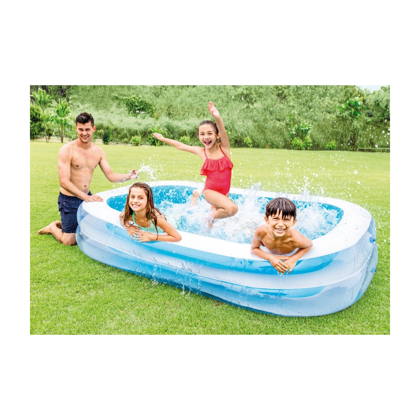 Bazén SWIM CENTER 262 x 175 x 56 cm INTEX