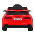 Audi RS 6 Elektrické autíčko pre deti Červené + Ovládač + Kolesá EVA + Pomalý štart + Audio LED