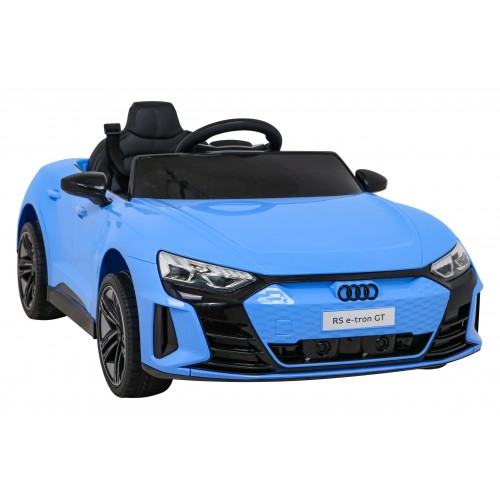 Audi RS E-Tron GT na batériu Modrý + Ovládač + Pohon 4x4 + Rádio MP3 + LED + EVA