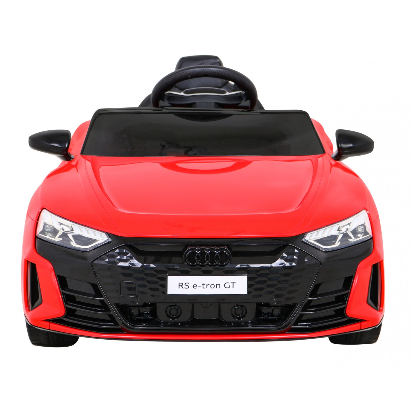 Audi RS E-Tron GT na batériu Červený + Ovládač + Pohon 4x4 + Rádio MP3 + LED + EVA