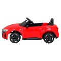 Audi RS E-Tron GT na batériu Červený + Ovládač + Pohon 4x4 + Rádio MP3 + LED + EVA