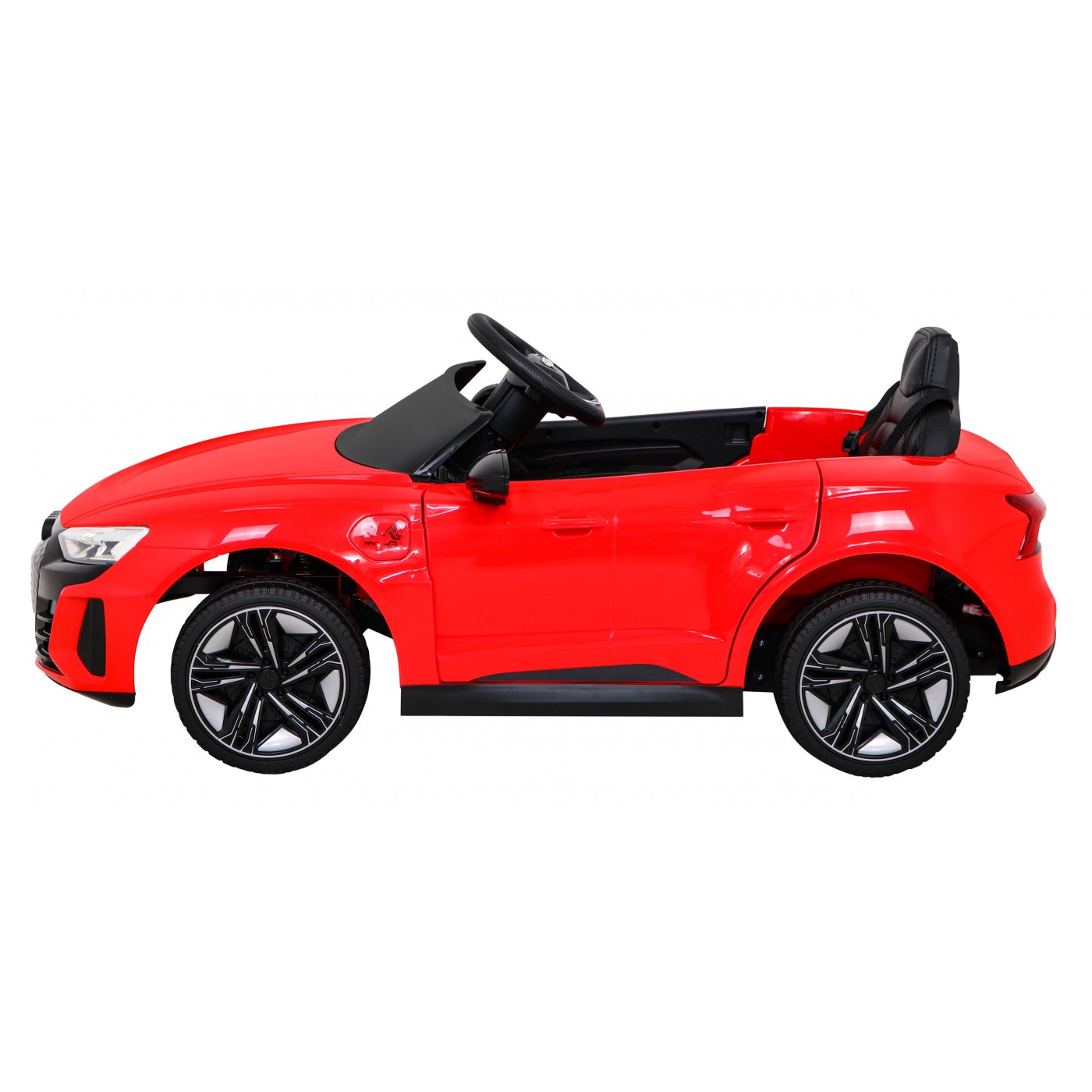 Audi RS E-Tron GT na batériu Červený + Ovládač + Pohon 4x4 + Rádio MP3 + LED + EVA