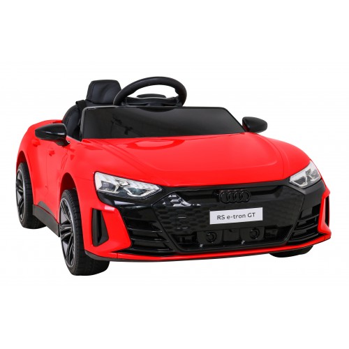 Audi RS E-Tron GT na batériu Červený + Ovládač + Pohon 4x4 + Rádio MP3 + LED + EVA