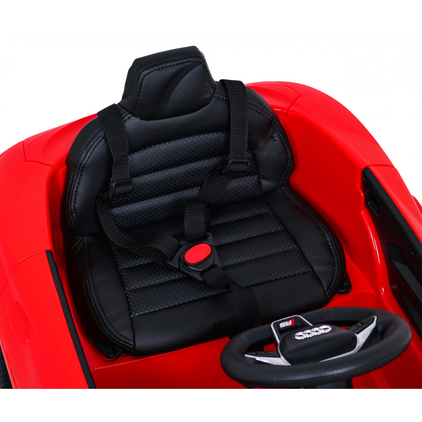 Audi RS E-Tron GT na batériu Červený + Ovládač + Pohon 4x4 + Rádio MP3 + LED + EVA