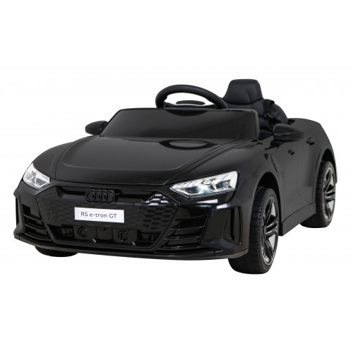 Audi RS E-Tron GT na batériu Čierny + Ovládač + Pohon 4x4 + Rádio MP3 + LED + EVA