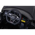 Audi RS E-Tron GT na batériu Čierny + Ovládač + Pohon 4x4 + Rádio MP3 + LED + EVA