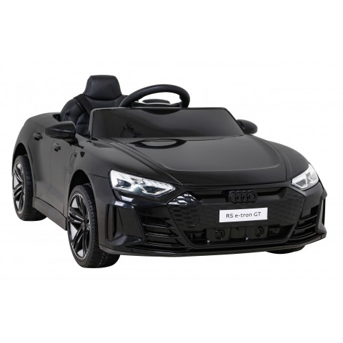 Audi RS E-Tron GT na batériu Čierny + Ovládač + Pohon 4x4 + Rádio MP3 + LED + EVA