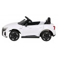 Audi RS E-Tron GT na batériu Biely + Ovládač + Pohon 4x4 + Rádio MP3 + LED + EVA