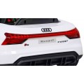 Audi RS E-Tron GT na batériu Biely + Ovládač + Pohon 4x4 + Rádio MP3 + LED + EVA