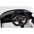 Audi RS E-Tron GT na batériu Biely + Ovládač + Pohon 4x4 + Rádio MP3 + LED + EVA