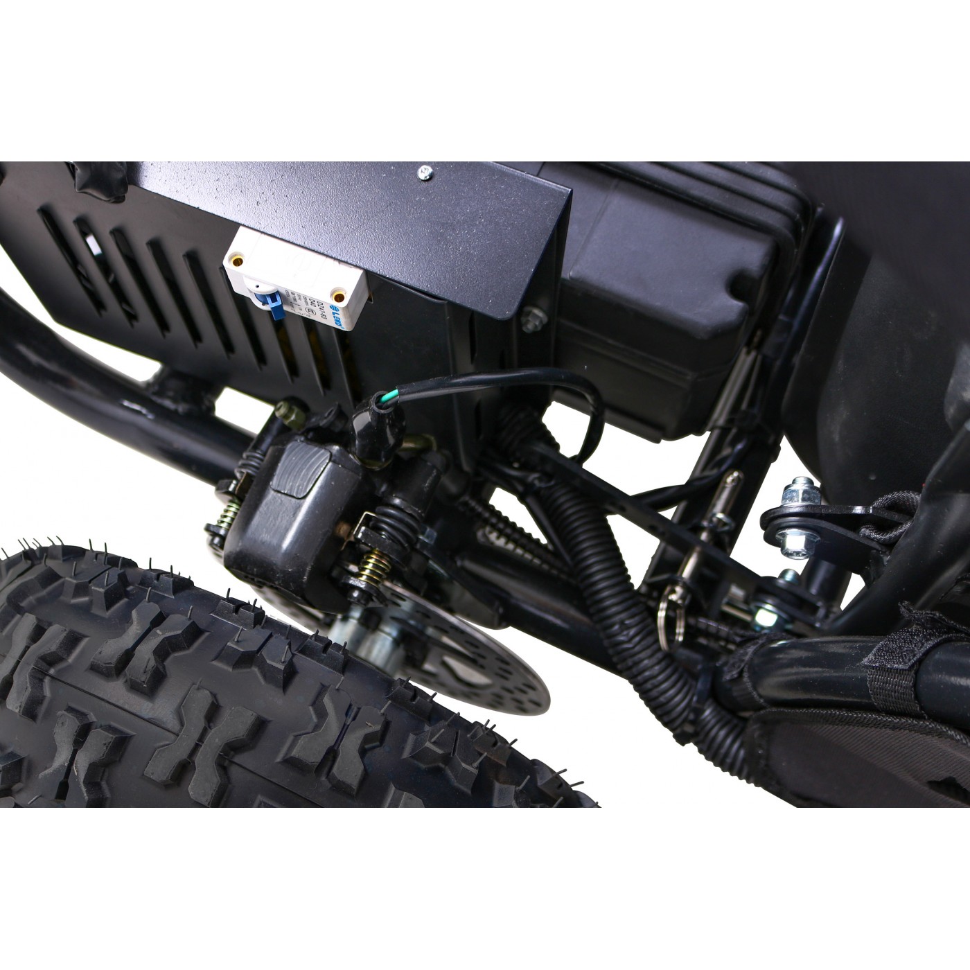 Motokára Fast Dragon na batériu Červená 30km/h + Motor 1000W + Nafukovacie kolesá + Regulácia sedadla + Pásy