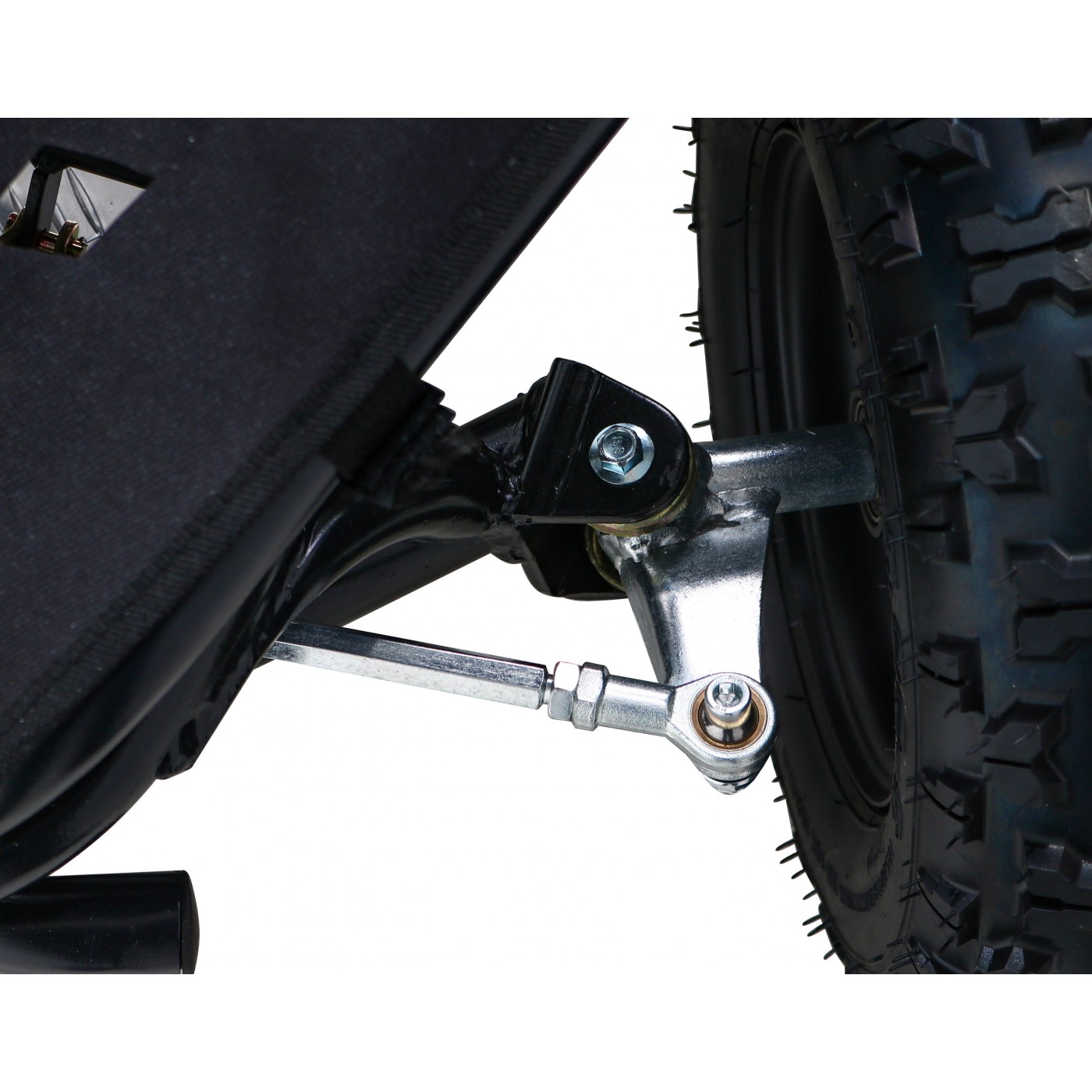 Motokára Fast Dragon na batériu Červená 30km/h + Motor 1000W + Nafukovacie kolesá + Regulácia sedadla + Pásy