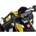 Quad Highper na batériu Žltý 35km/h + Bezkefkový motor 1000W + Nafukovacie kolesá + Regulácia sedadla