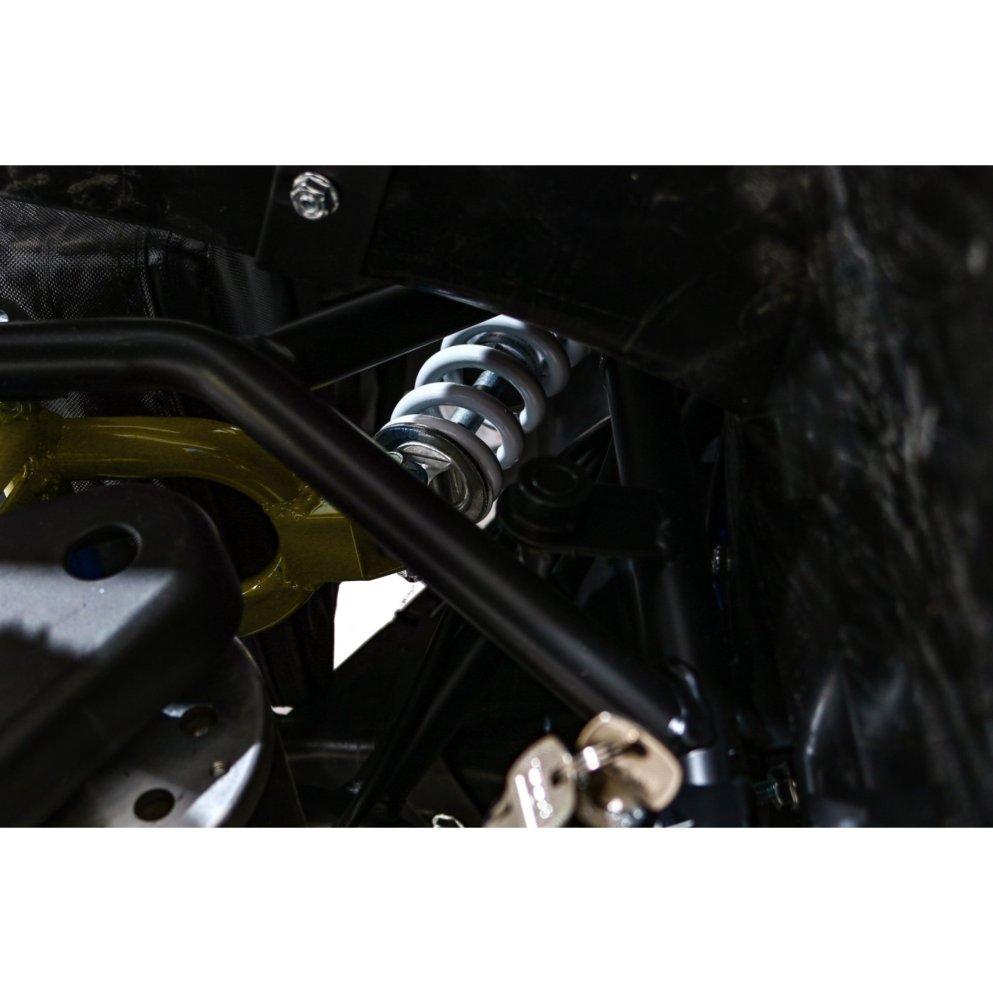 Quad E-STAR na batériu Žltý 35km/h + Bezkefkový motor 1000W + Nafukovacie kolesá + Regulácia sedadla