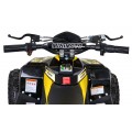 Quad E-STAR na batériu Žltý 35km/h + Bezkefkový motor 1000W + Nafukovacie kolesá + Regulácia sedadla