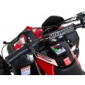 Quad E-STAR  na batériu Červený 35km/h + Bezkefkový motor 1000W + Nafukovacie kolesá + Regulácia sedadla