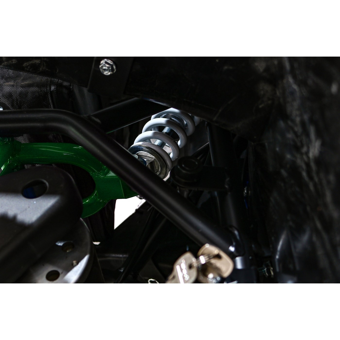 Quad E-STAR na batériu Zelený 35km/h + Bezkefkový motor 1000W + Nafukovacie kolesá + Regulácia sedadla