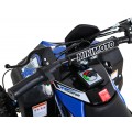 Quad Highper na batériu Modrý 35km/h + Bezkefkový motor 1000W + Nafukovacie kolesá + Regulácia sedadla