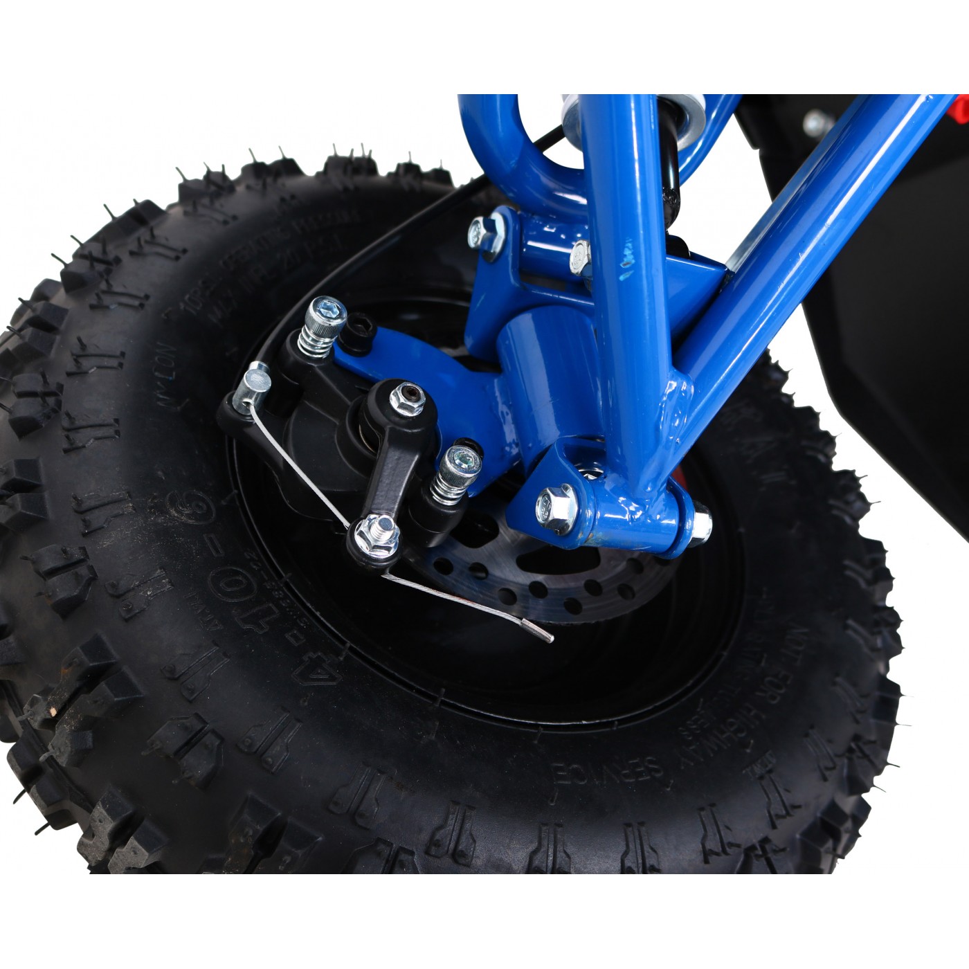 Quad E-STAR na batériu Modrý 35km/h + Bezkefkový motor 1000W + Nafukovacie kolesá + Regulácia sedadla