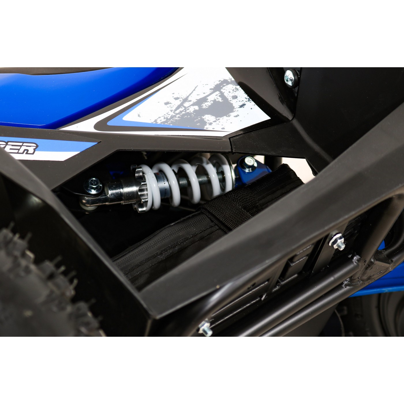 Quad E-STAR na batériu Modrý 35km/h + Bezkefkový motor 1000W + Nafukovacie kolesá + Regulácia sedadla