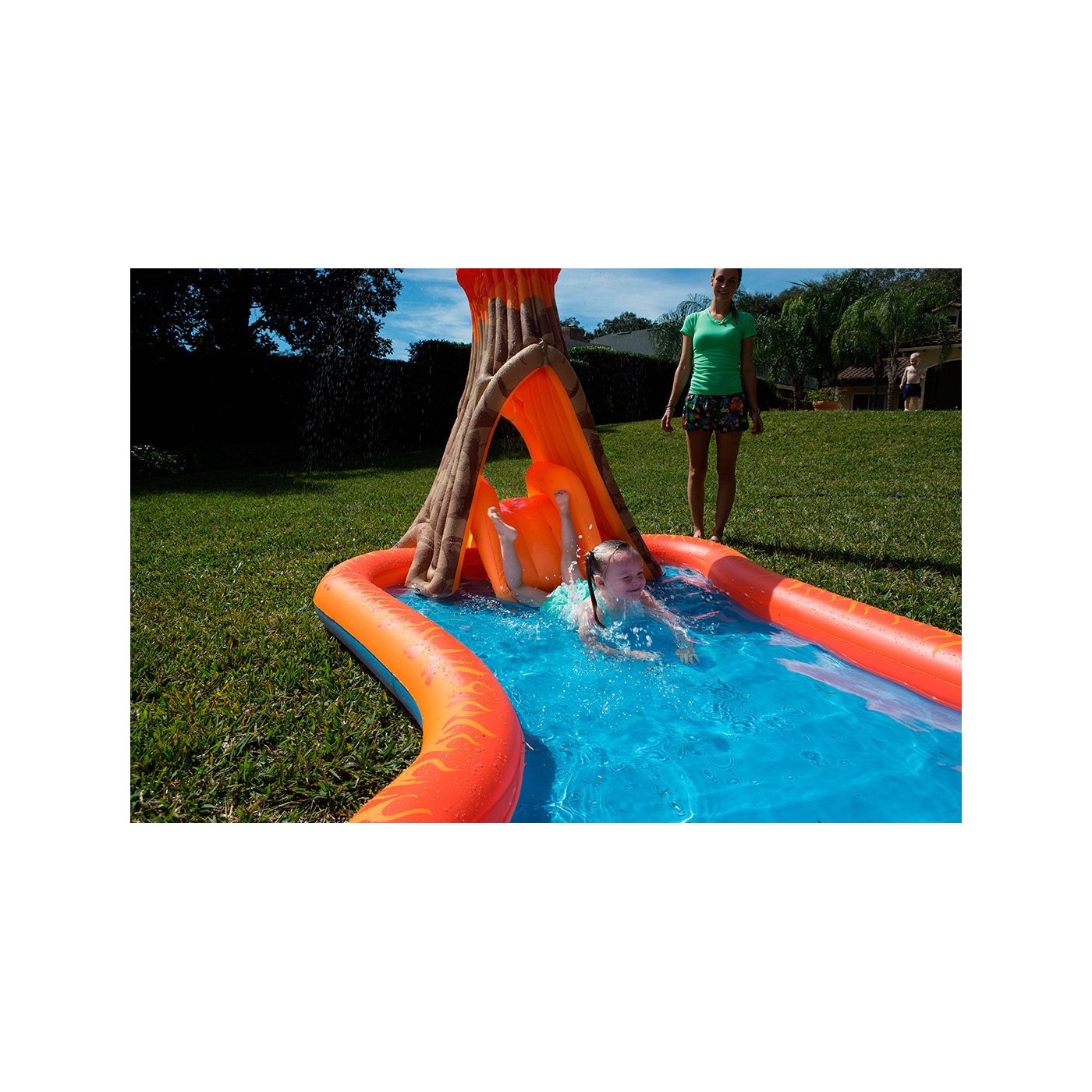 Bazén Vulkán Ostrov 277 175 150 cm BESTWAY