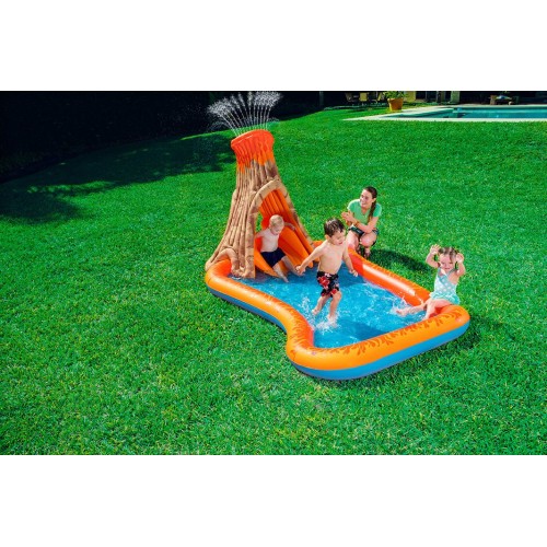 Bazén Vulkán Ostrov 277 175 150 cm BESTWAY