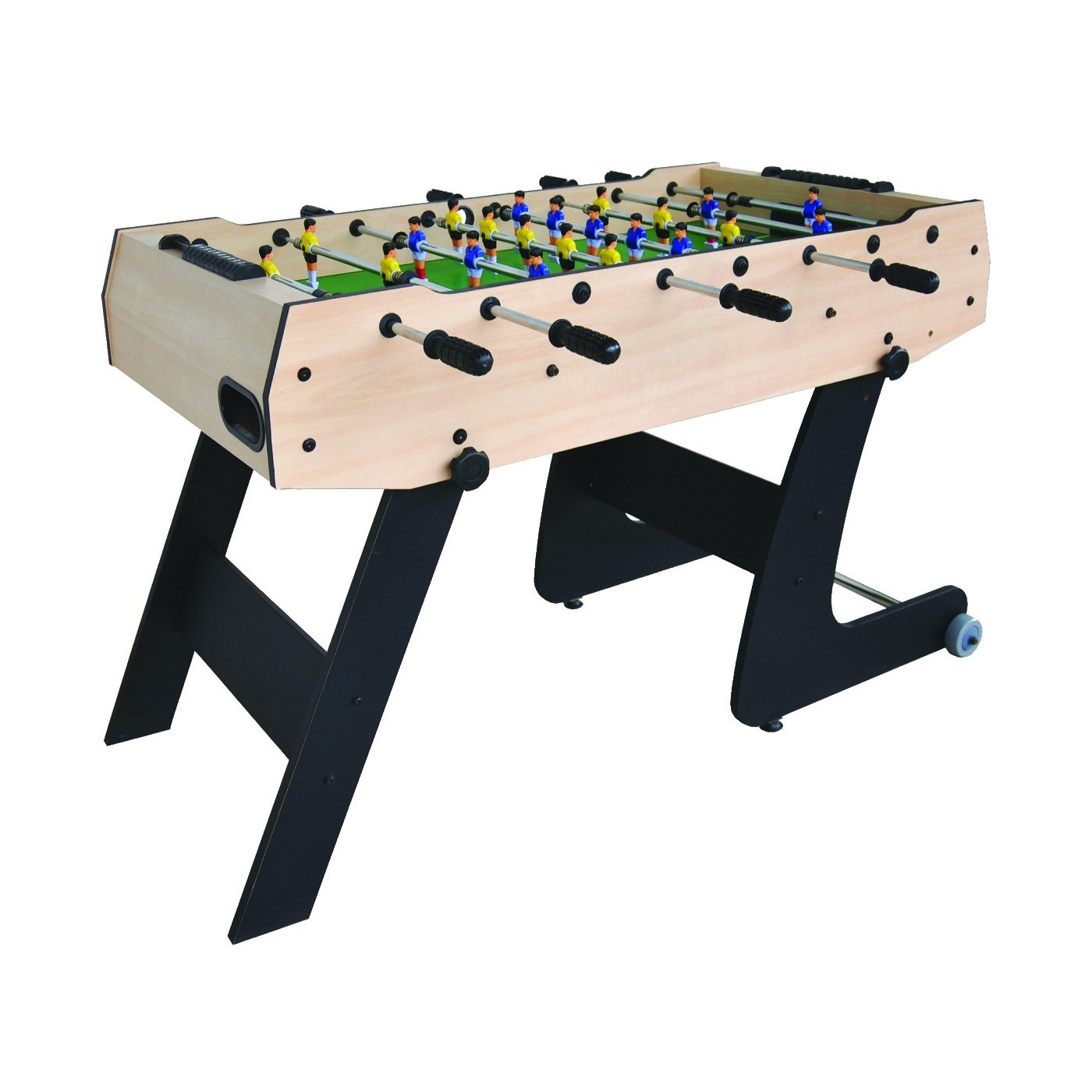 Stôl na stolný futbal pre deti 6+ a dospelých Drevený Doska MDF + Skladací vrch