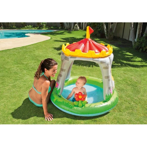 Bazén s Baldachýnom Hrad INTEX