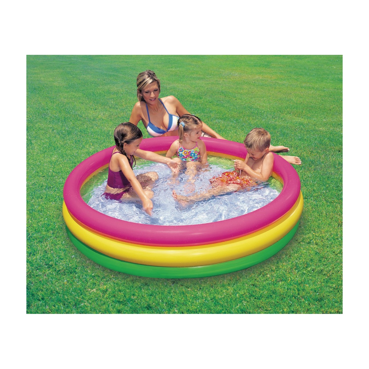 Bazén s Mäkkým dnom 114 x 25 cm INTEX