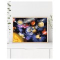 Maľovanie podľa čísiel Paráda Planét 40x50 Plátno + Farby + Štetce