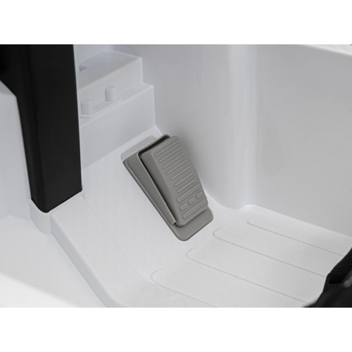 Mercedes AMG G63 pre deti Biely + Ovládač + MP3 LED + Pomalý štart + EVA + Pásy