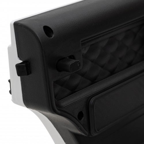 Mercedes AMG G63 pre deti Biely + Ovládač + MP3 LED + Pomalý štart + EVA + Pásy