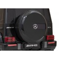 Mercedes AMG G63 pre deti Čierny + Diaľkové ovládanie + MP3 LED + Pomalý štart + EVA + Pásy
