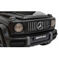 Mercedes AMG G63 pre deti Čierny + Diaľkové ovládanie + MP3 LED + Pomalý štart + EVA + Pásy