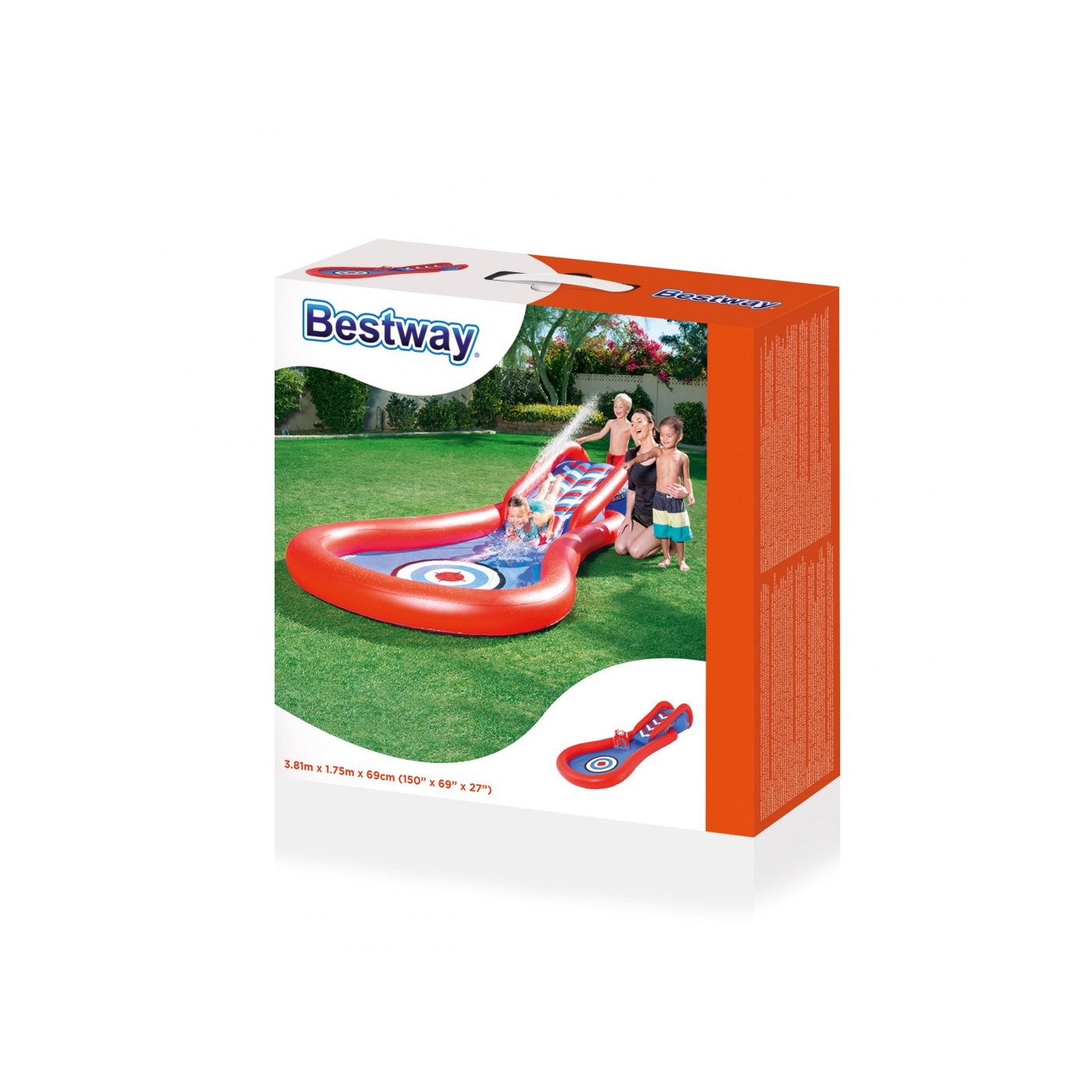 Bazén Šmýkačka 381 175 69 cm BESTWAY