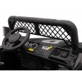 Terénne autíčko Geoland Power pre 2 deti Čierne + Ovládač + Motory 2x200W + Batožinový priestor + Rádio MP3 + LED