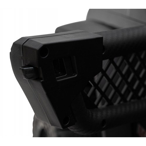 Terénne autíčko Geoland Power pre 2 deti Čierne + Ovládač + Motory 2x200W + Batožinový priestor + Rádio MP3 + LED