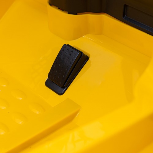 Terénne autíčko Geoland Power pre 2 deti Žlté + Ovládač + Motory 2x200W + Batožinový priestor + Rádio MP3 + LED