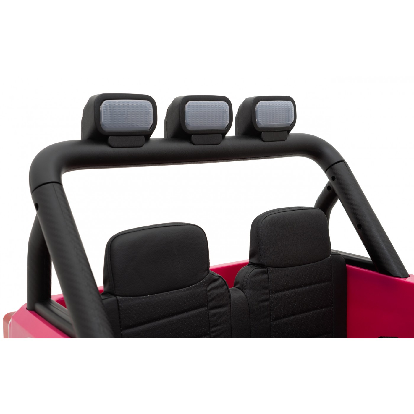 Terénne autíčko Geoland Power pre 2 deti Ružové + Ovládač + Motory 2x200W + Batožinový priestor + Rádio MP3 + LED