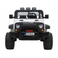 Terénne autíčko Geoland Power pre 2 deti Biele + Ovládač + Motory 2x200W + Batožinový priestor + Rádio MP3 + LED