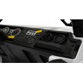 Terénne autíčko Geoland Power pre 2 deti Biele + Ovládač + Motory 2x200W + Batožinový priestor + Rádio MP3 + LED
