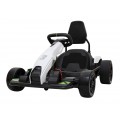 Motokára Fast 3 Drift na batériu pre deti Biela + Funkcia driftu + Motory 2x150W + Rádio LED + Pásy
