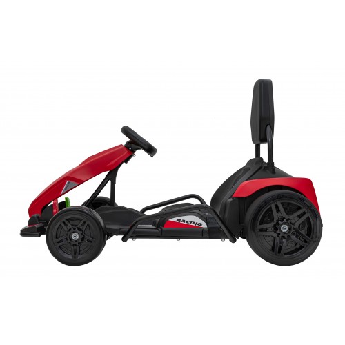 Motokára Fast 3 Drift na batériu pre deti Červená + Funkcia driftu + Motory 2x150W + Rádio LED + Pásy