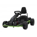 Motokára Fast 3 Drift na batériu pre deti Čierna + Funkcia driftu + Motory 2x150W + Rádio LED + Pásy