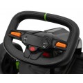Motokára Fast 3 Drift na batériu pre deti Čierna + Funkcia driftu + Motory 2x150W + Rádio LED + Pásy