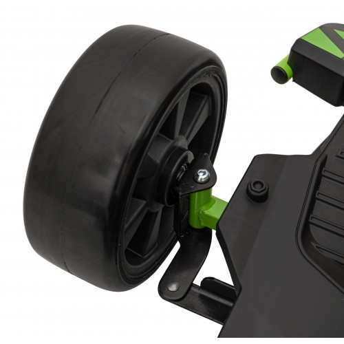 Motokára Fast 3 Drift na batériu pre deti Čierna + Funkcia driftu + Motory 2x150W + Rádio LED + Pásy