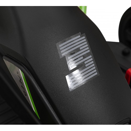 Motokára Fast 3 Drift na batériu pre deti Čierna + Funkcia driftu + Motory 2x150W + Rádio LED + Pásy