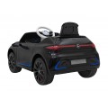 Mercedes Benz AMG EQA pre deti Čierny + Ovládač + 5-bodové pásy + EVA + Displej MP3 + LED