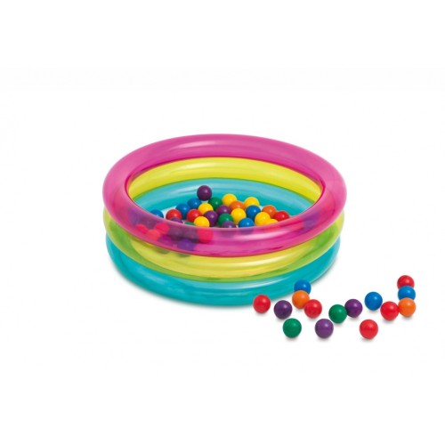 Suchý bazénik s loptičkami Intex